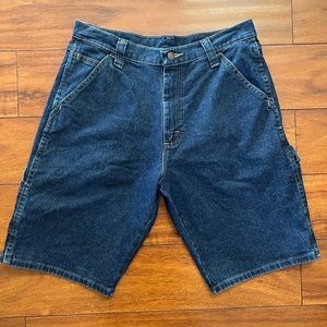 Mens wrangler work jean shorts
